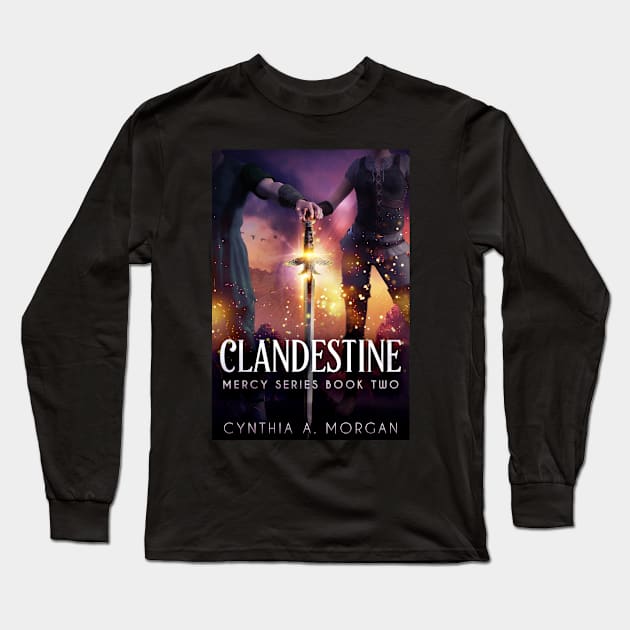 Clandestine Long Sleeve T-Shirt by Visually Lyrical